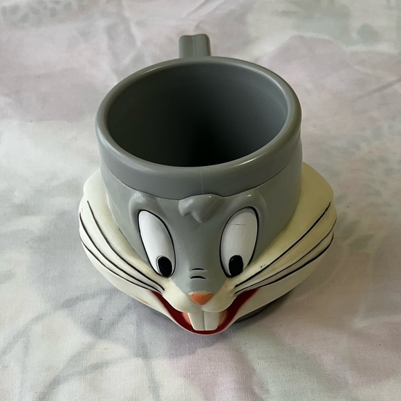 1992 Bugs Bunny Mug Warner Bros. Vintage - Picture 1 of 8